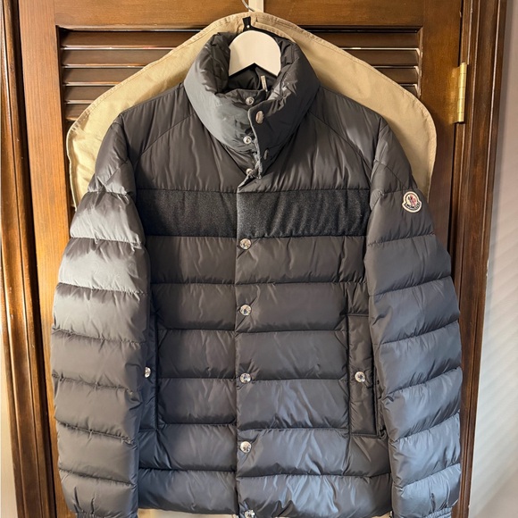 Moncler Gray Puffer Jacket